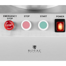 Kutter Gastronomisk ulv for å hakke Sliping Vegetabilsk kjøtt 1400 rpm 6 l 550 w