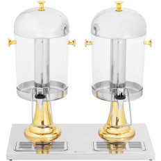 Distributeur de refroidissement du buffet de distributeur pour jus double Double 2 x 8 l