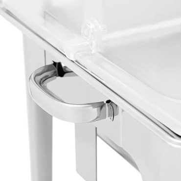 Stôl na pastu s transparentným krytom GN 1/1 8.5 l