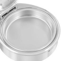 Ohřívač pro myšní ohřívač kulatá voda s oknem St. 39 cm 5,5 l