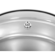 Trauku sildītājs apaļas ūdeni ar logu Wed. 39 cm 5,5 l