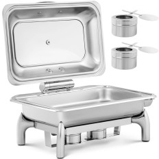 Prato da tabela para pasta com tampa com a janela GN 1/1 8.5 L