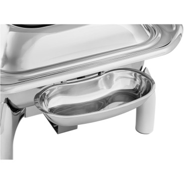 Plato de mesa para pasta con cubierta con GN 1/1 8.5 L ventana