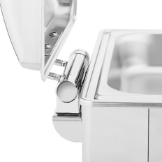 Prato de mesa para pasta com cobertura GN 2/3 5.3 l