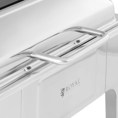 Dishwater for paste with cover with window GN 2/3 5.3 L