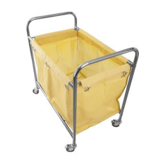 Trolley for dirty laundry stainless steel 250l