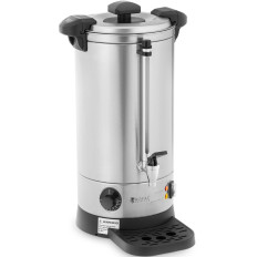 Water water water met dubbele muren en retour 9 L 1500 in zilver