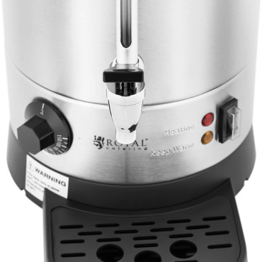 Wasser Wasser Wasser mit Doppelwänden und Rückgabe 9 l 1500 in Silber