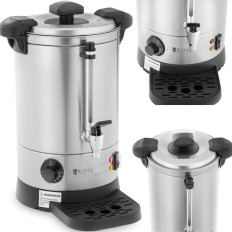 Water Water Watermuur met dubbele muren en afvoermiddel 6.1 L 1500 in zilver