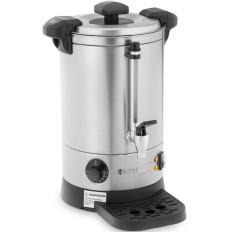 Wasser-Wasser-Wasser-Wand mit Doppelwänden und Abtropfer 6.1 l 1500 in Silber