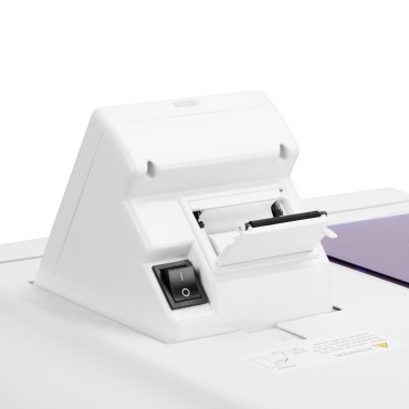 Autoclave Lafomed Compact Line LFSS23AC 23 L clase B con impresora — detalle de los controles
