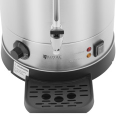 Wasser-Wasser-Wasser-Wand mit Doppelwänden und Abtrows 13,5 l 2500 in Silber