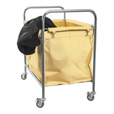 Trolley a piszkos mosodai rozsdamentes acél 250l