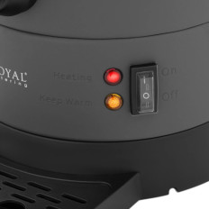 Mur d'eau d'eau d'eau avec double parois et égouttoir 6,1 L 1500 en gris