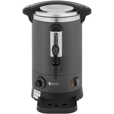 Mur d'eau d'eau d'eau avec double parois et égouttoir 6,1 L 1500 en gris