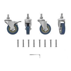 Chariot à linge sale en acier inoxydable 250L