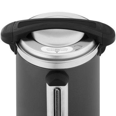 Thé de cafetière avec un robinet de 6 l 950 en gris