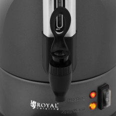 Coffee brewing tea with a tap of 6 L 950 in gray