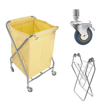 Trolley on dirty laundry...