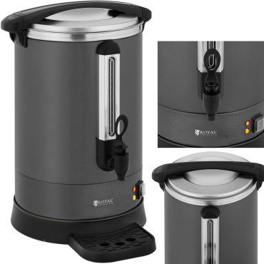 Tea főzött tea öltéssel és csepegtető tálcával 14 l 1400 szürke