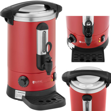 Water Water Water Wall com paredes duplas e drenagem 6,1 l 1500 em vermelho