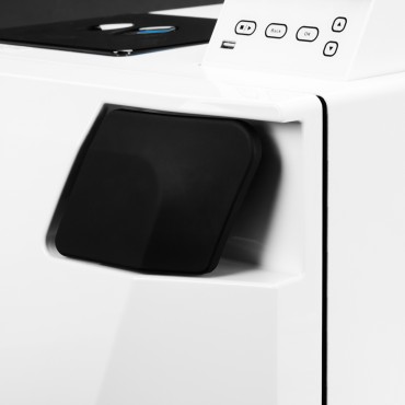 Autoclave Lafomed Compact Line LFSS23AC 23 L classe B avec imprimante — gros plan poignée