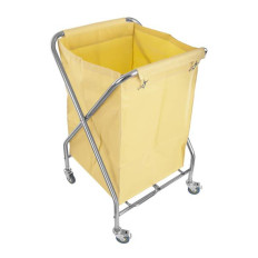 Trolley a piszkos ruhában összecsukható rozsdamentes 200l