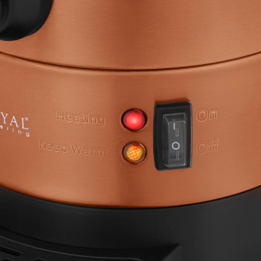 Vodna voda voda vode z dvojnimi stenami in vrnitev 6.1 L 1500 v oranžni