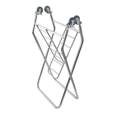 Τρόλεϊ σε βρώμικο πλυντήριο πτυσσόμενο από ανοξείδωτο 200L