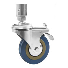 Carrello su una lavanderia sporca Pieghevole in acciaio inox 200L