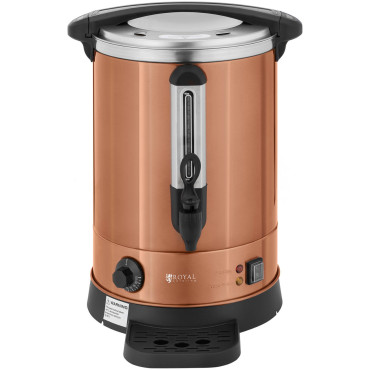 Ūdens ūdens ūdens siena ar dubultām sienām un drenāžas 13.5 L 2500 oranžā krāsā