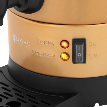 Tea infuser egy farok és egy csepegtető tálca 6 l 950 arany