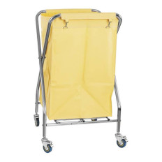 Trolley on dirty laundry Foldable stainless 200l
