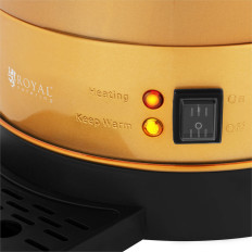 Brewing del tè con un tè e un vassoio di gocciolamento 14 L 1500 in Golden