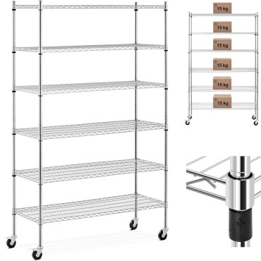Warehouse Wire Shelving...