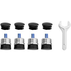 Ράφια σύρματος αποθήκης σε τροχούς 6 ράφια έως 90 kg 120x48x189 cm