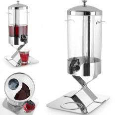 Dispenser-dispenser voor sappen en drankjes gekoeld op ijs - Hendi 425190