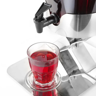 Dispensador dispensador para sucos e bebidas refrigeradas no gelo - Hendi 425190 Dispensador dispensador para sucos e bebidas refrigeradas no gelo - Hendi 425190