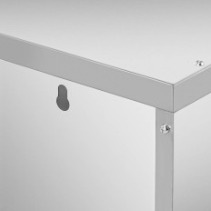 Armadio di catering con ante scorrevoli acciaio 150 kg 150 x 40 x 50 cm