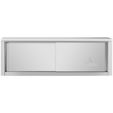 Ēdināšanas skapis ar bīdāmām durvīm Tērauds 150 kg 150 x 40 x 50 cm