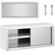 Catering-Kleiderschrank mit Schiebetüren. 130 kg 120 x 40 x 50 cm