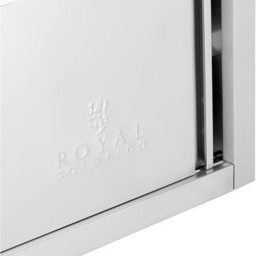 Catering garderobe med skyvedør 150 kg 120 x 40 x 50 cm