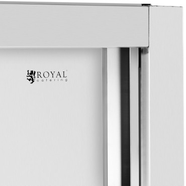 Porta de porta de aço inoxidável do armazém de guarda-roupa 120 kg 120 x 180 cm