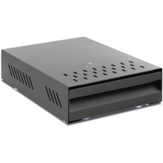 Schublade auf Sicherungen mit Kaffee-Reflaktor-Basis unter Kaffeezeichen