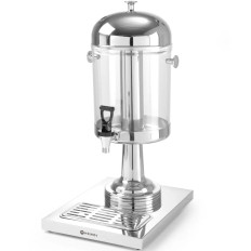 Dispensador dispensador para sucos e bebidas resfriado por gelo 8L - Hendi 425299