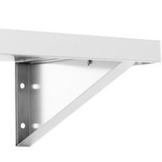 Væghylde Køkken Hængende lavet af stål op til 80 kg 150 x 40 cm