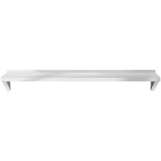 Wall shelf hanging kitchen made of steel up to 80 kg 180 x 40 cm