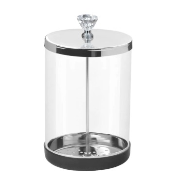Recipiente de vidro para desinfetar instrumentos 750ml — vista frontal