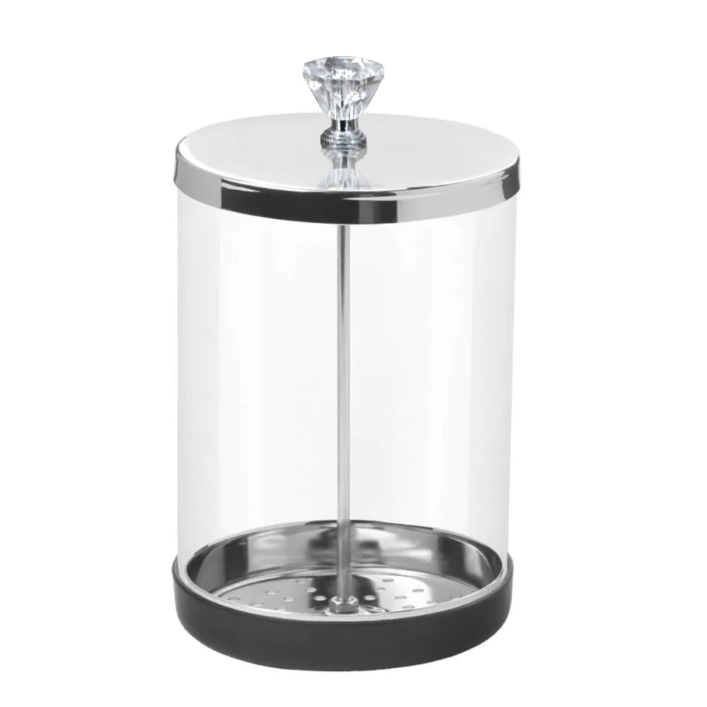 Contenitore in vetro per disinfezione strumenti 750ml — vista frontale