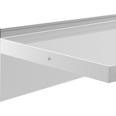 Garra de parede de parede de aço até 80 kg 120 x 40 cm